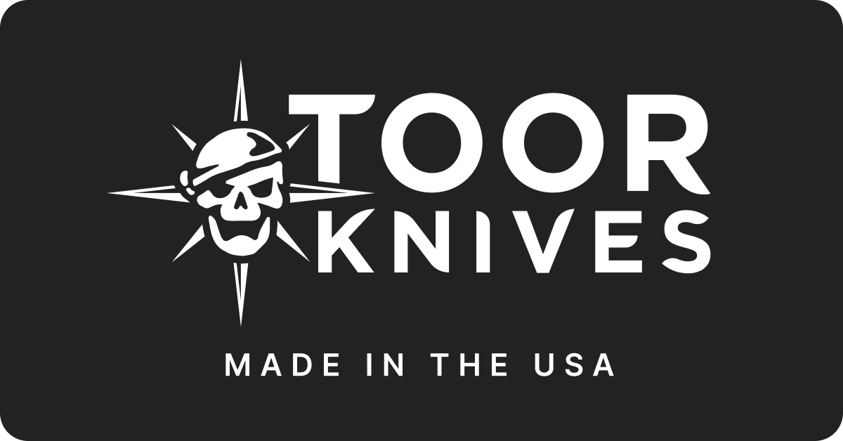 Toor Knives Darter - Shadow Black - American Flags & Cutlery