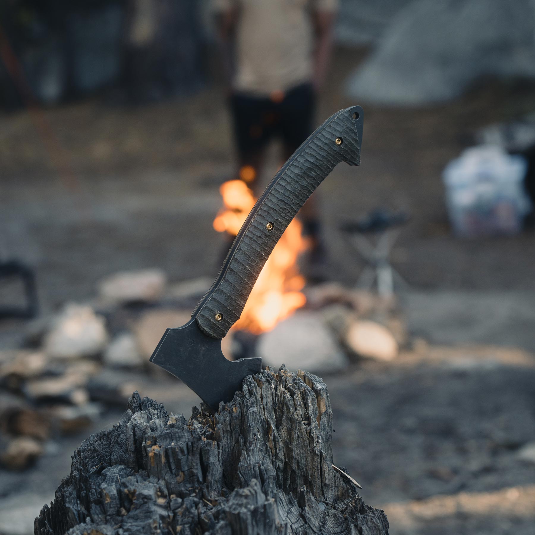 Campfire Camp Axe | Toor Knives - 100% American Handmade Blades