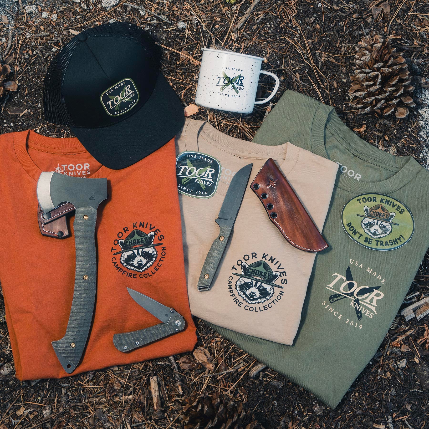Campfire Camp Axe | Toor Knives - 100% American Handmade Blades