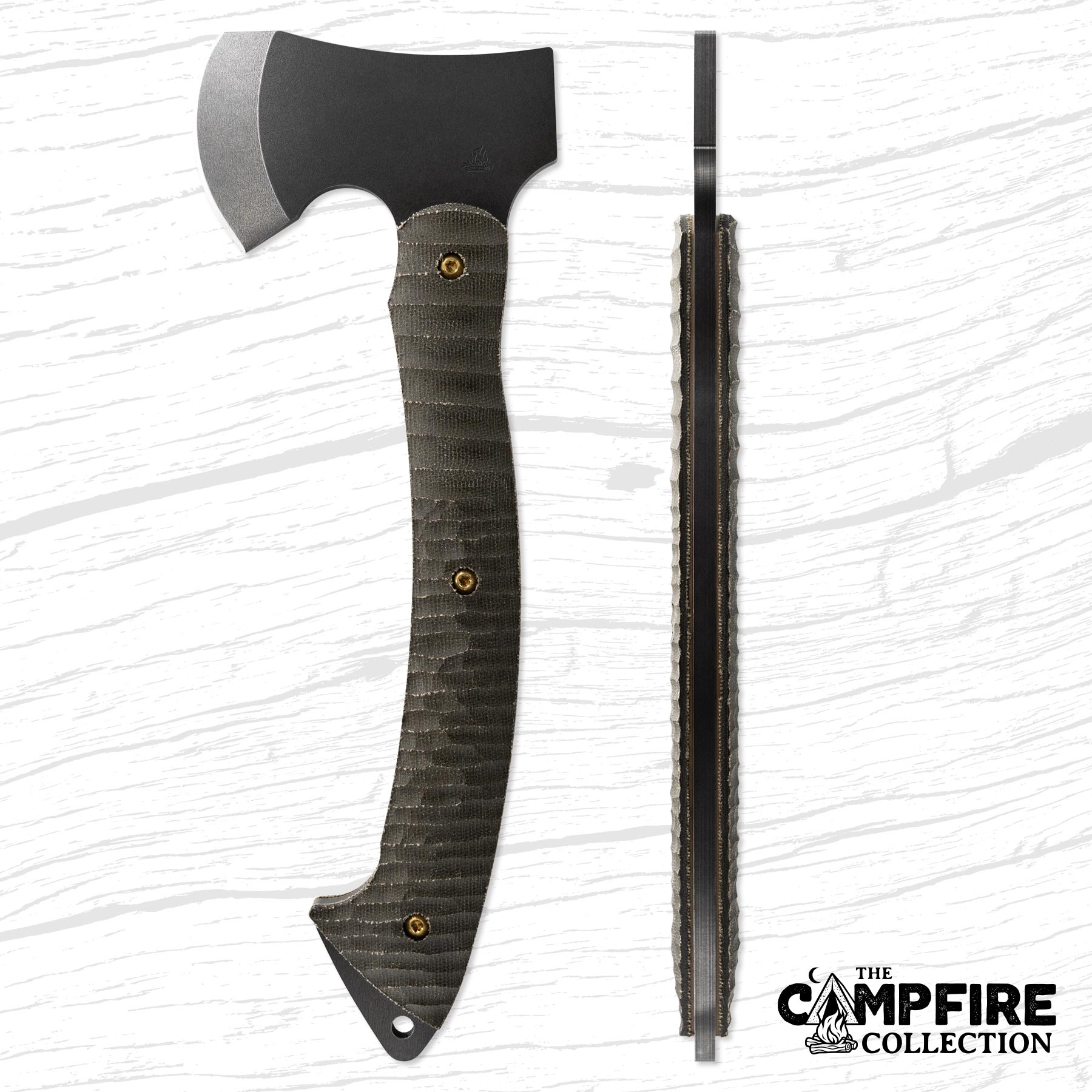 Campfire Camp Axe | Toor Knives - 100% American Handmade Blades