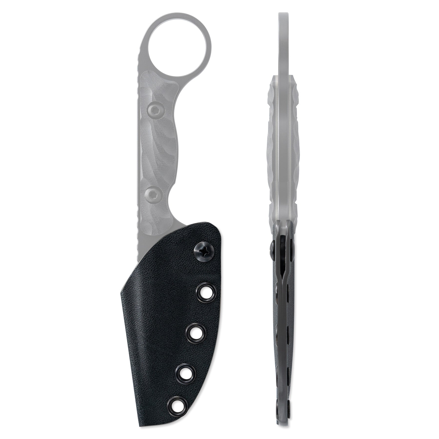 Jank Shank S Kydex Sheath - Black | Toor Knives - 100% American