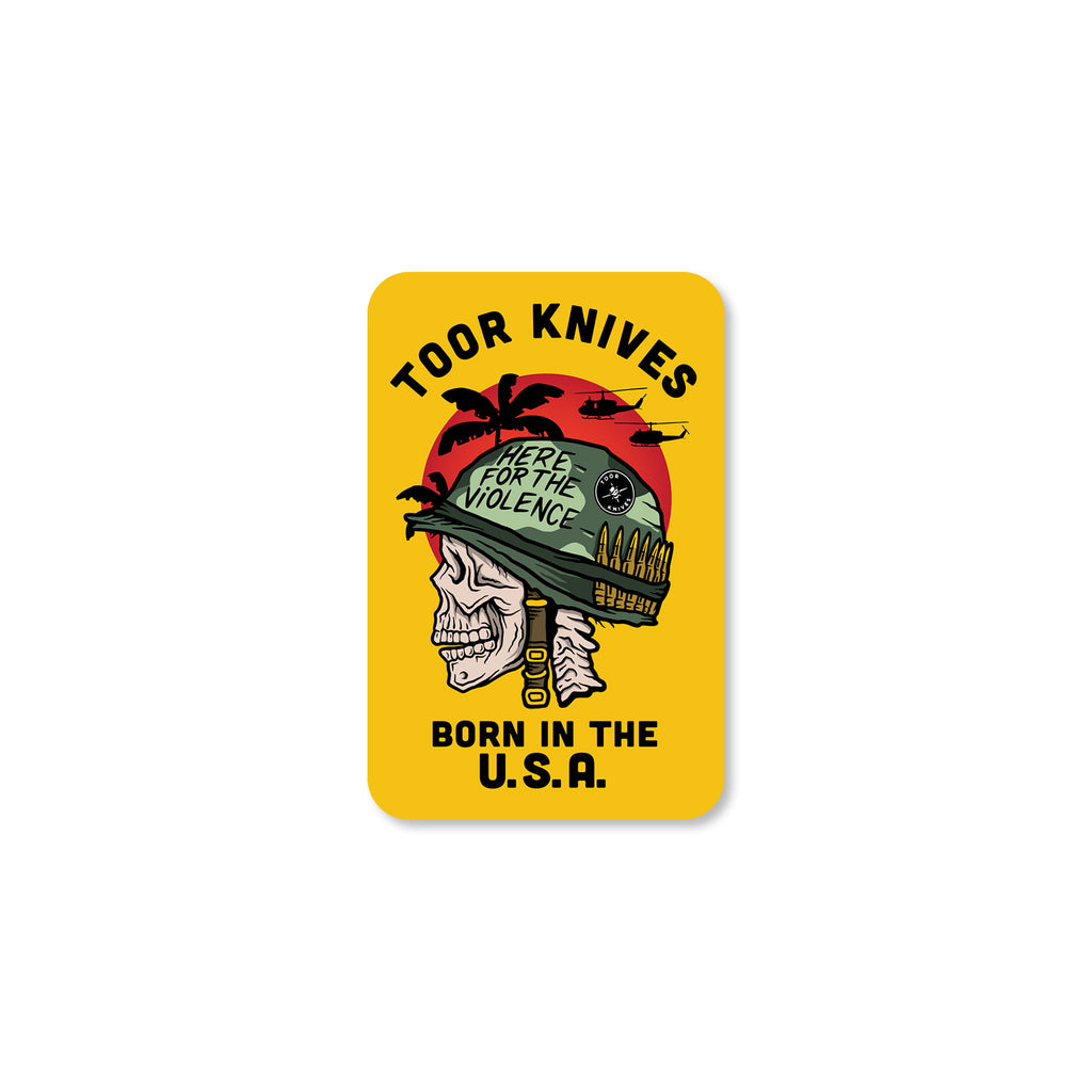 65 Collection Napalm Sunrise Sticker