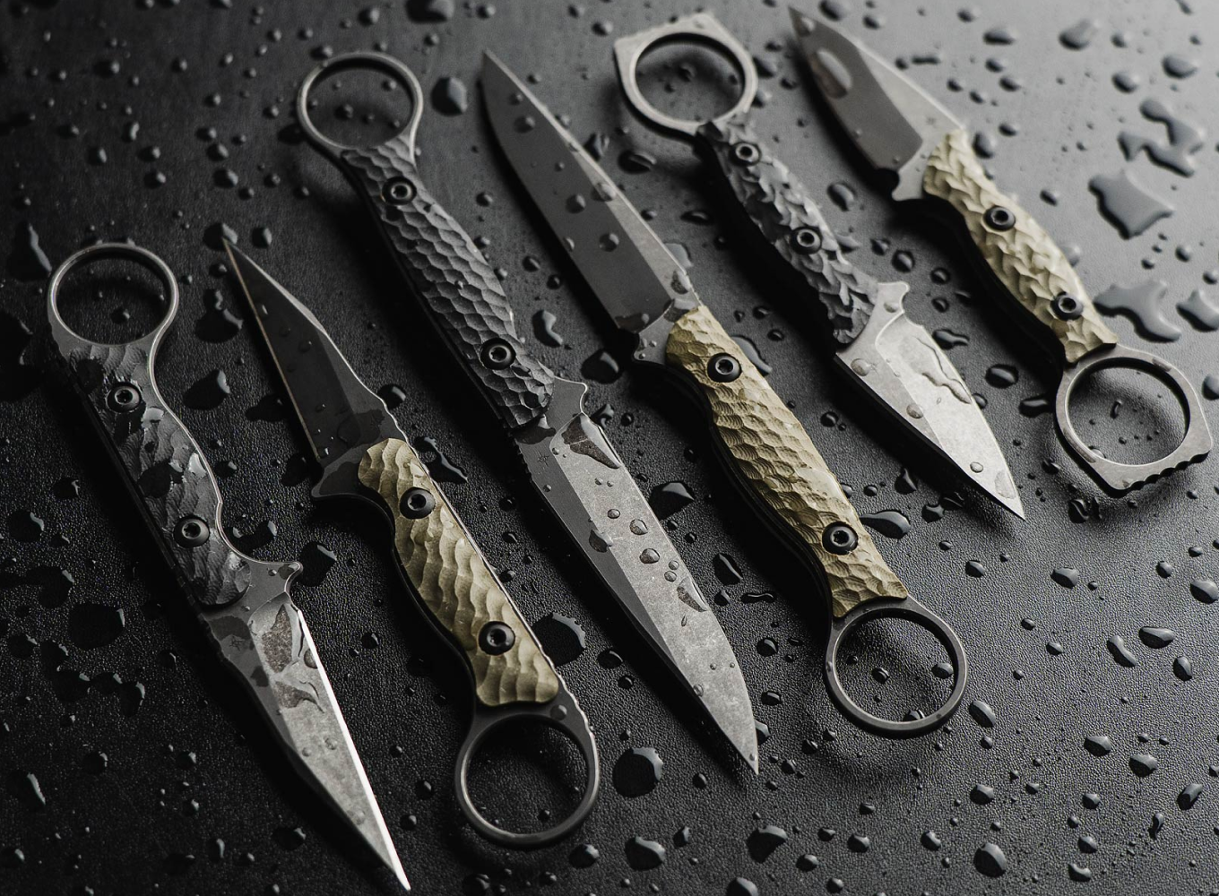 Serpent T - SOCOM Black | Toor Knives - 100% American Handmade Blades