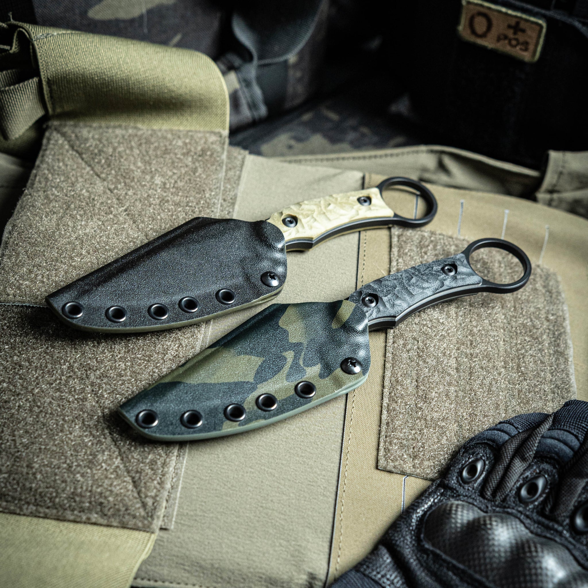 タロウ Vandal - SOCOM Black | Toor Knives - 100% American Handmade Blades