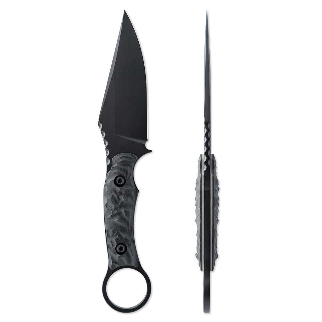 doublepunch スカルプター　S Vandal - SOCOM Black | Toor Knives - 100% American Handmade Blades