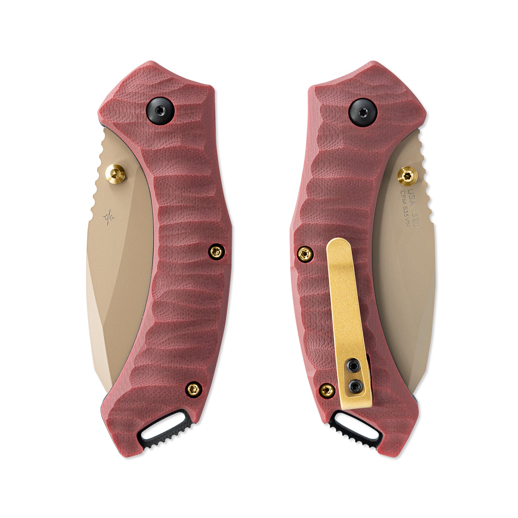 XT1 Delta - Crimson | Toor Knives - 100% American Handmade Blades