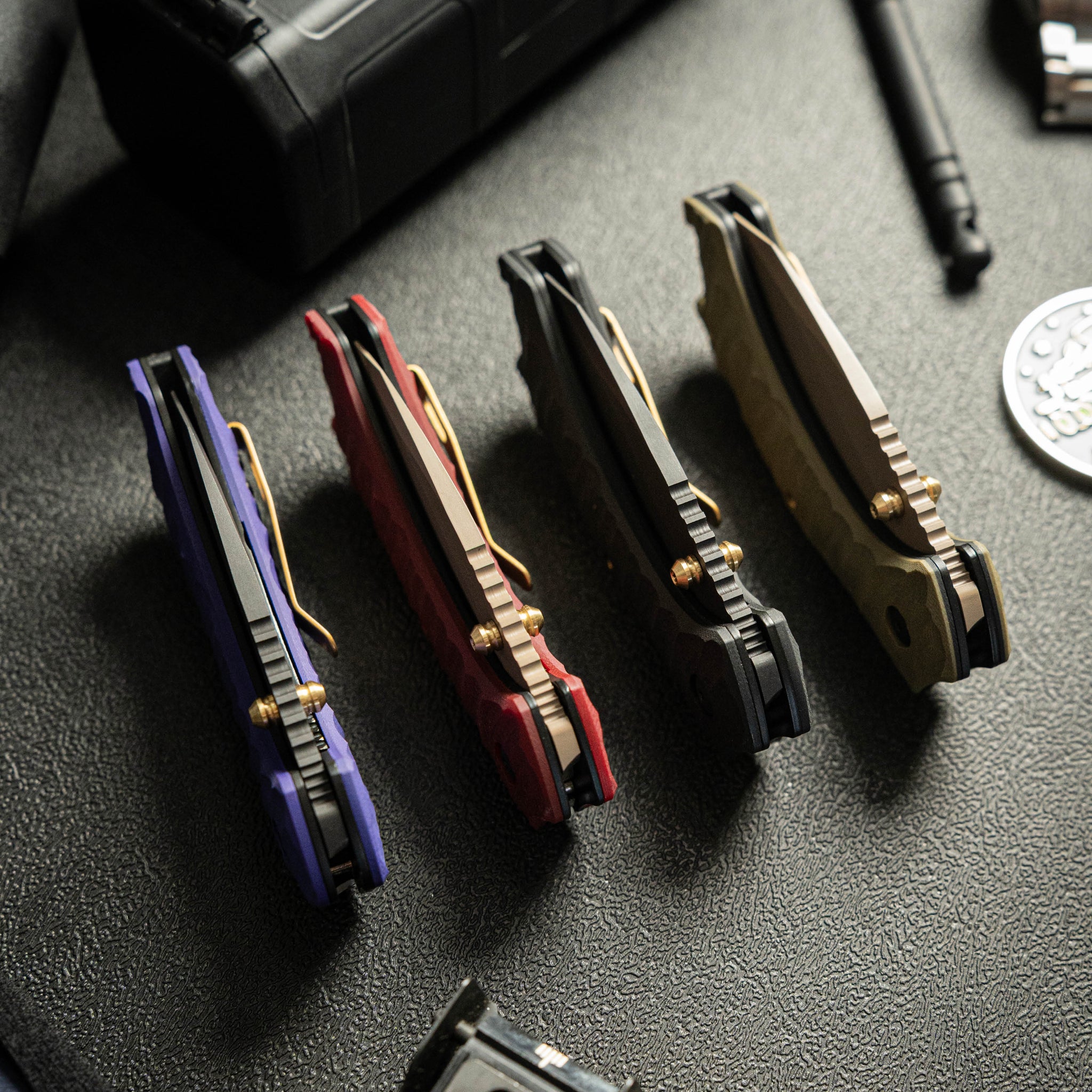 XT1 Delta - Crimson | Toor Knives - 100% American Handmade Blades