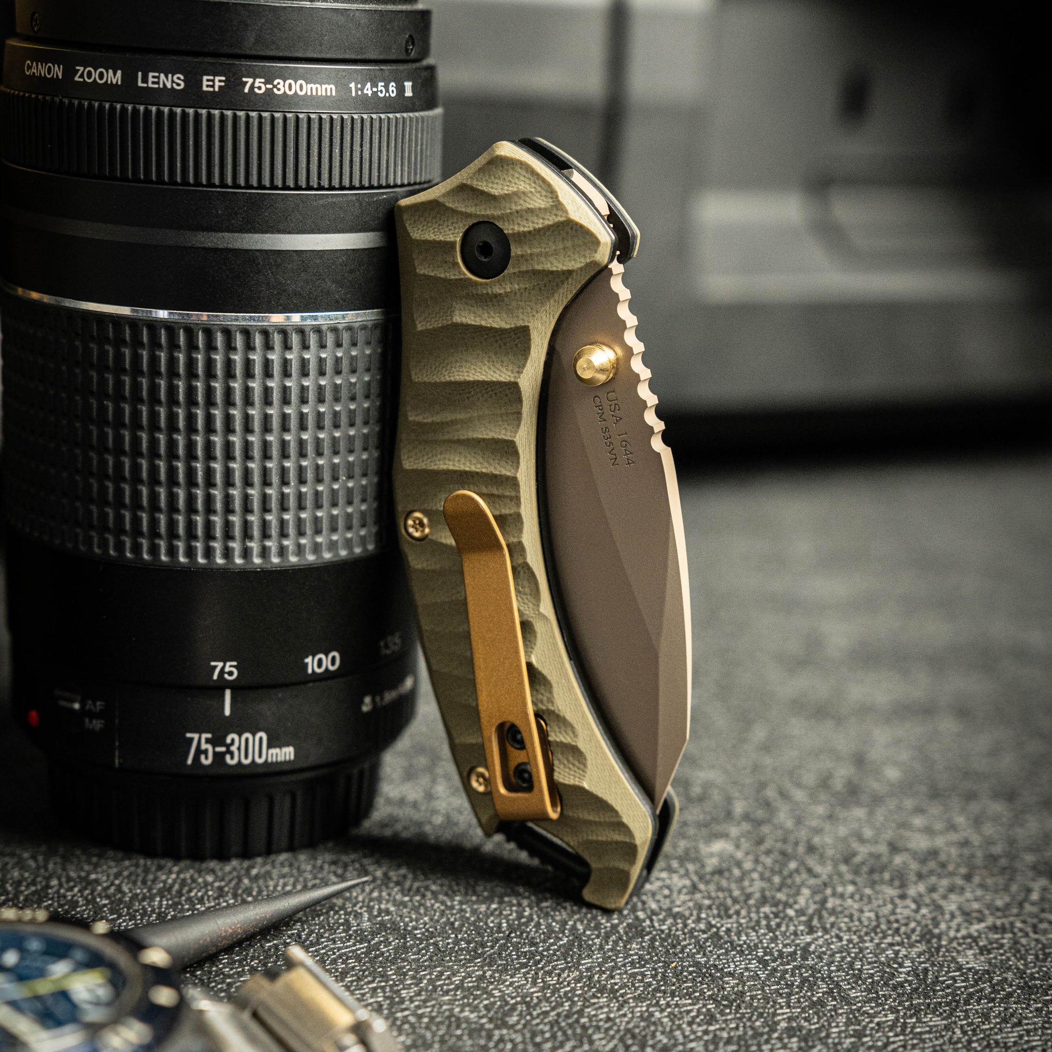 XT1 Delta - Moss | Toor Knives - 100% American Handmade Blades