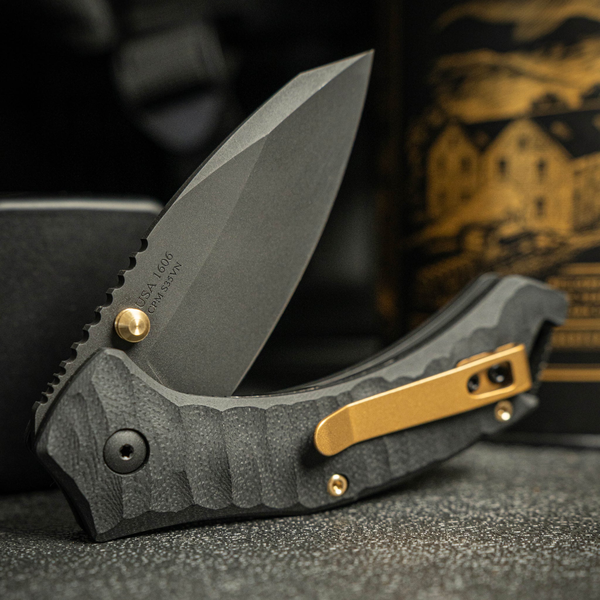 XT1 Delta - Phantom | Toor Knives - 100% American Handmade Blades
