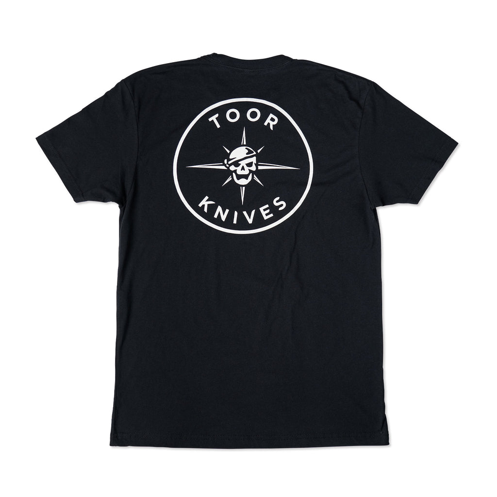 Logo Tee Black White